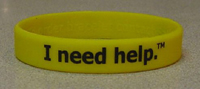 I Need Help Communication Bracelets